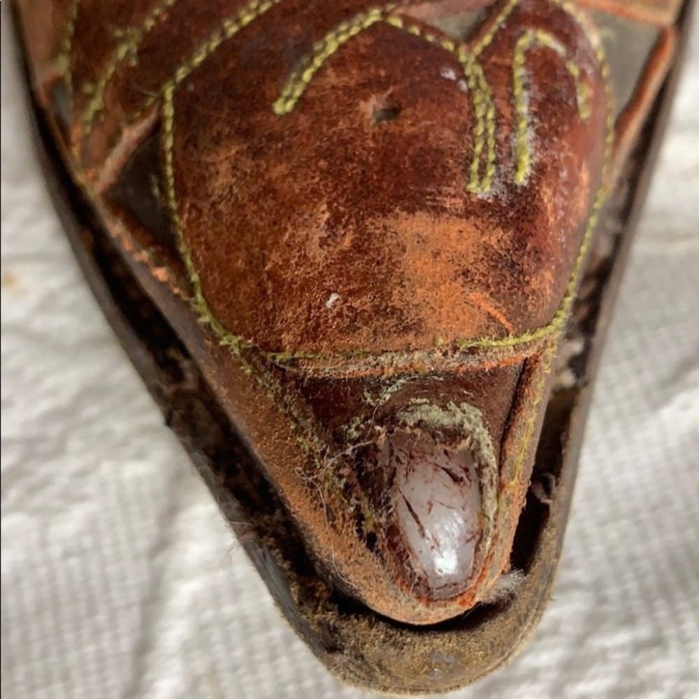 The Old Gringos inlaid leather size 10 - Picture 4 of 10